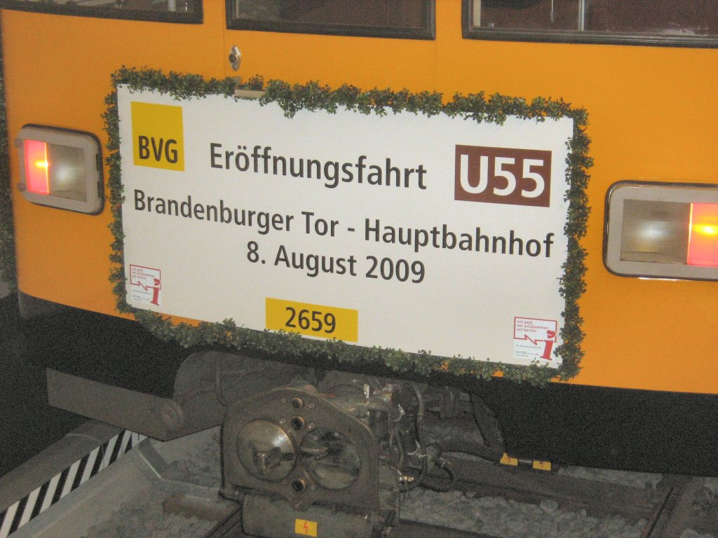 Erffnungsfahrt U 55 Berlin