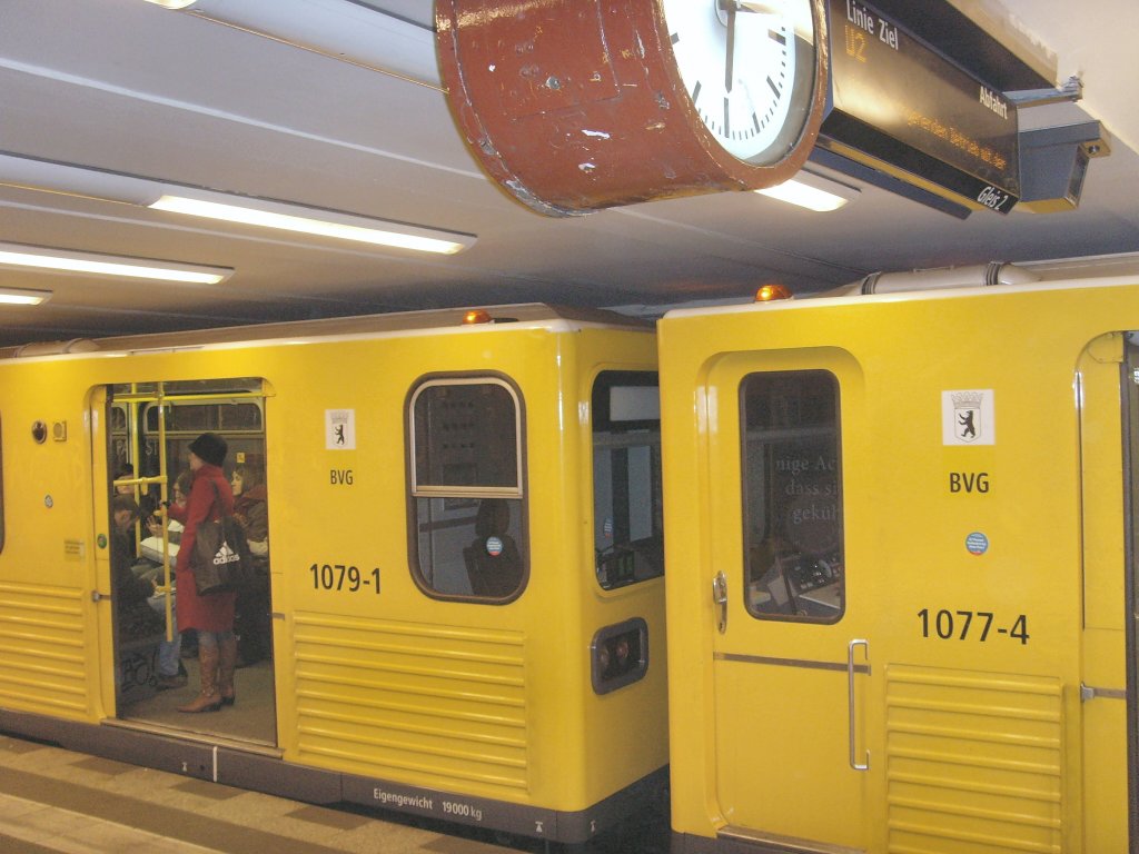 G-Zug auf der U 2, Berlin 21.10.2010