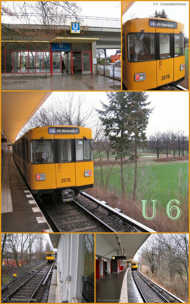 U 6 - Station Scharnweberstrasse