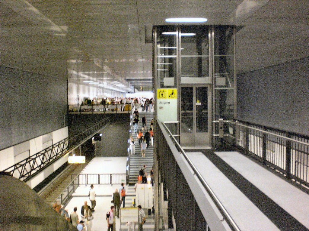 U-Bhf Hauptbahnhof Berlin, 2009