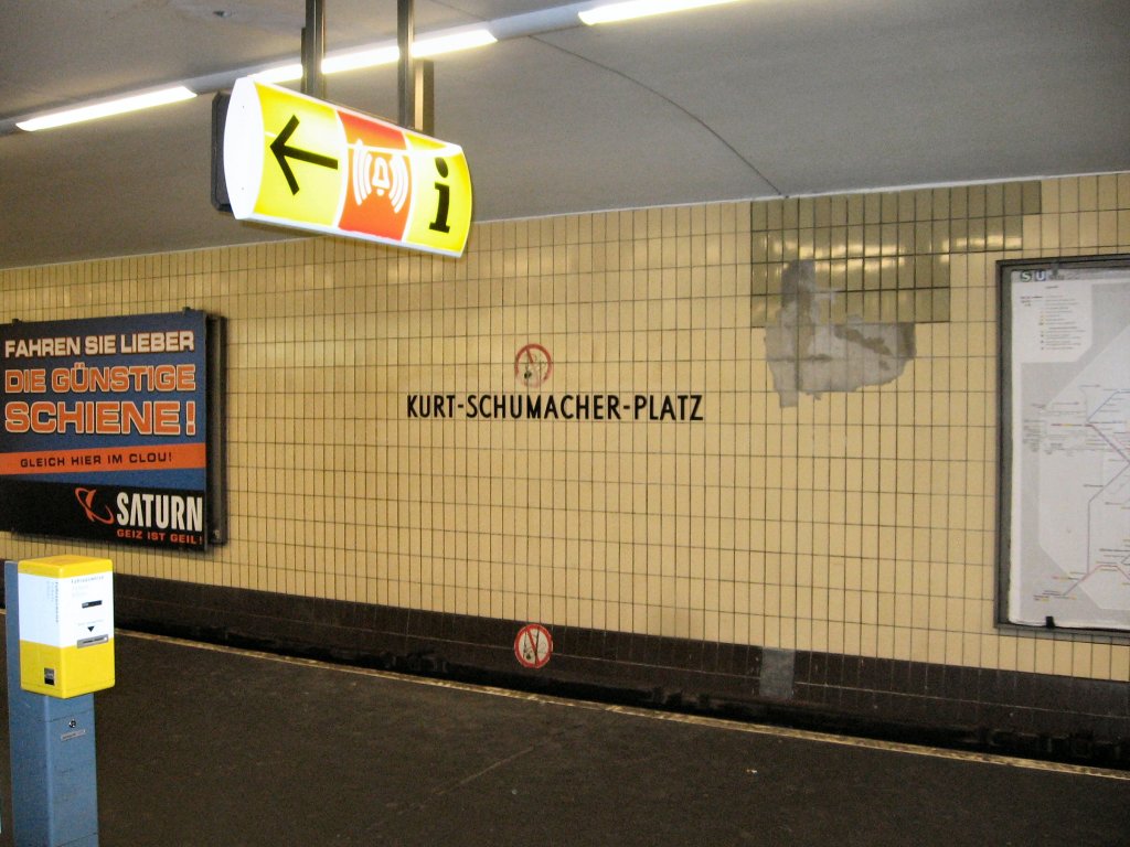U-Bhf Kurt-Schuhmacher-Platz der U6