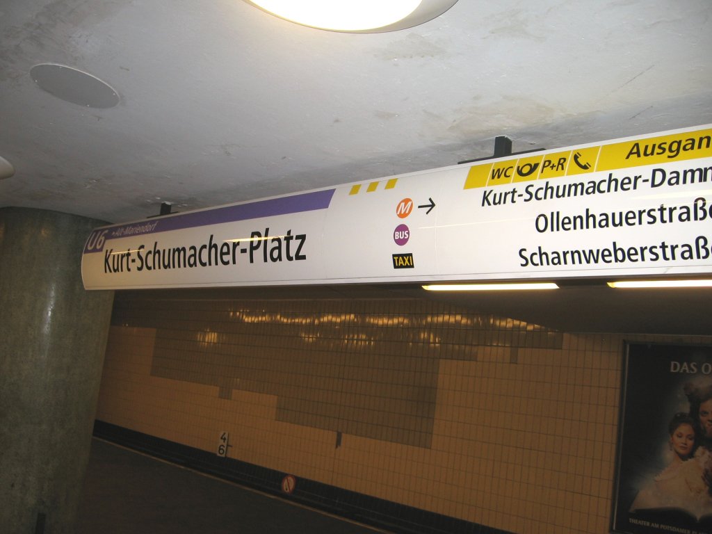 U-Bhf Schuhmacherplatz