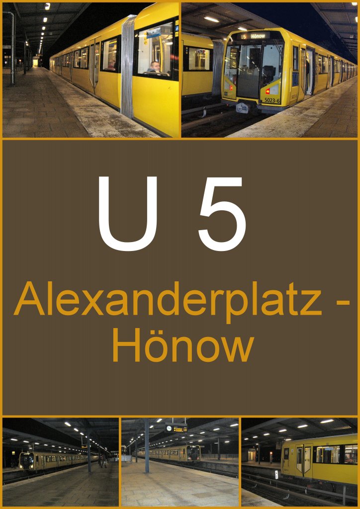 U5  Alexanderplatz-Hnow