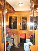 Im Hist. U-Bahnwagen auf der U3, 2009