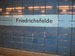 U-Bhf Friedrichsfelde