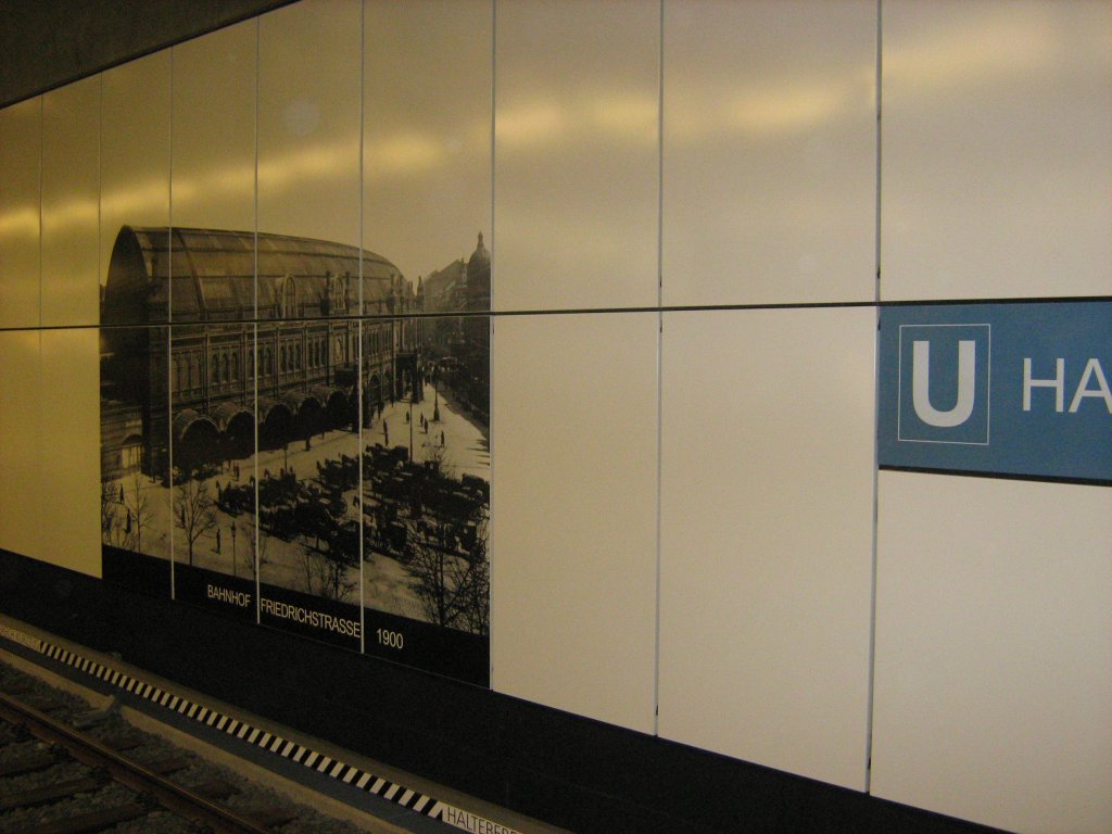 Dekoration im Hauptbahnhof