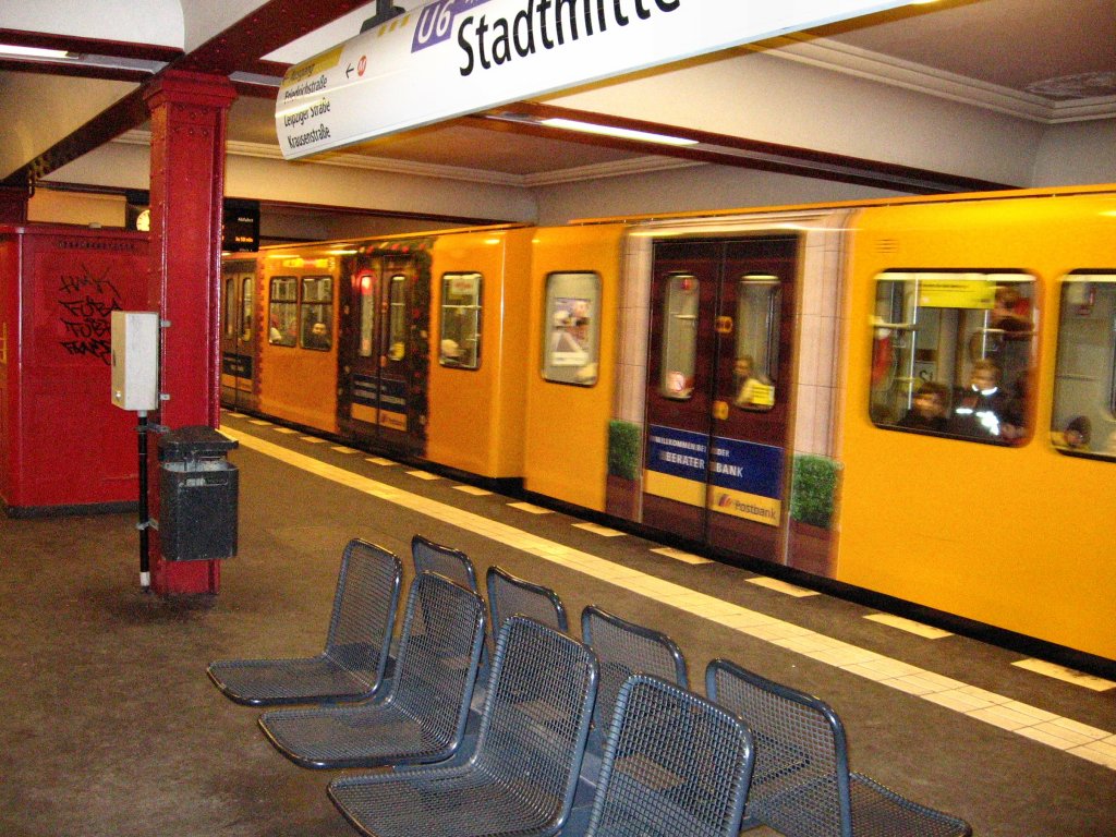 Im U-Bhf Stadtmitte, 2007