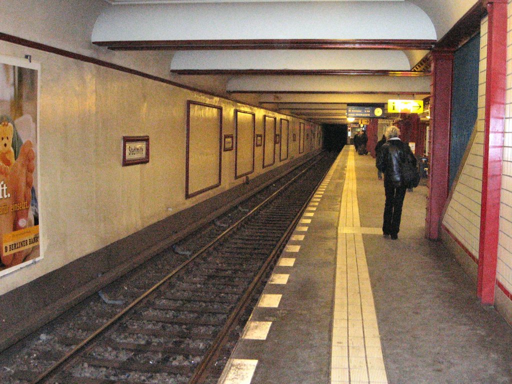 U-Bahnhof Stadtmitte - U6  Berlin 2007