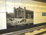 Wandfotos im neuen U-Bhf Hauptbahnhof: Stettiner Bahnhof 1896, U 55
