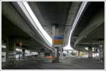 So sieht dann aus der Fu�g�ngerperspektive das Ergebnis der Verkehrsplanung im Sinne einer autogerechten Stadt aus.